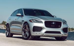 Jaguar F-Pace 35t AWD on Vossen Wheels (HF-1) 2019 года